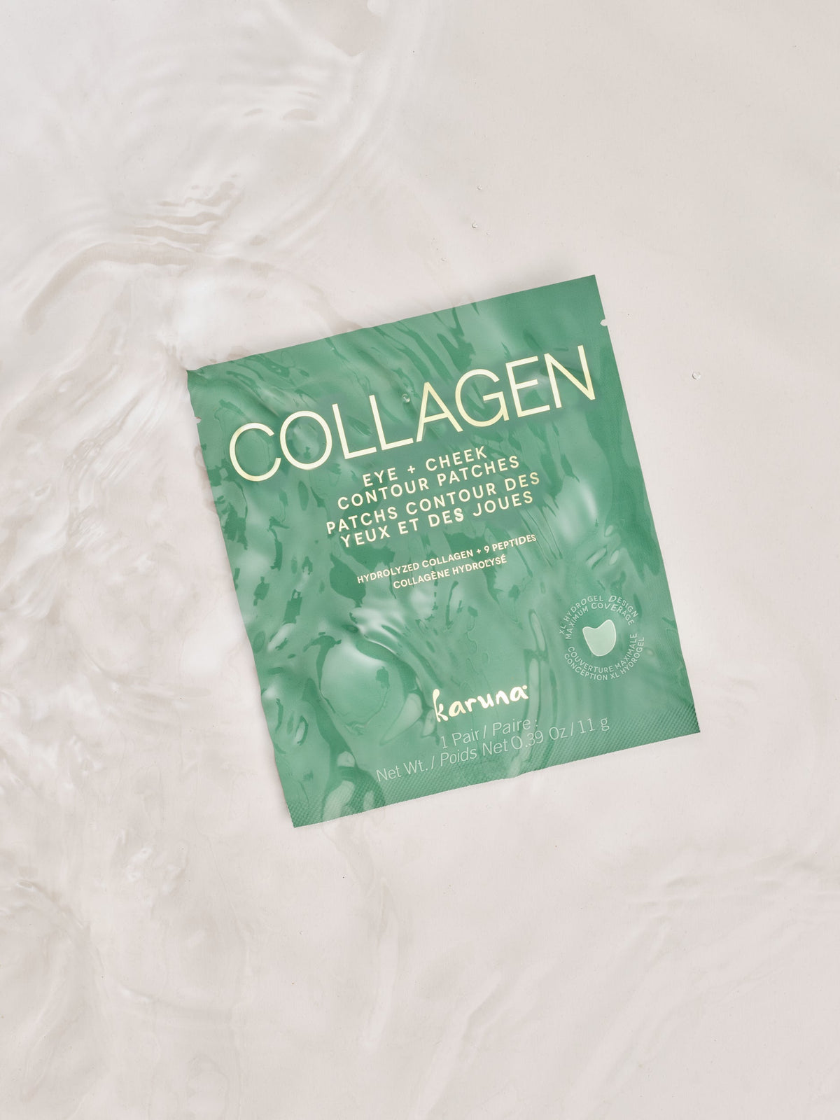 Karuna Collagen Hydrogel Eye + Cheek Contour Patches