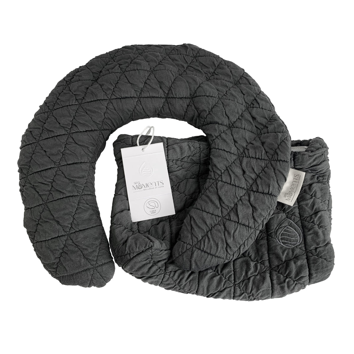 Spa Moments Quilted C-Neck Wrap