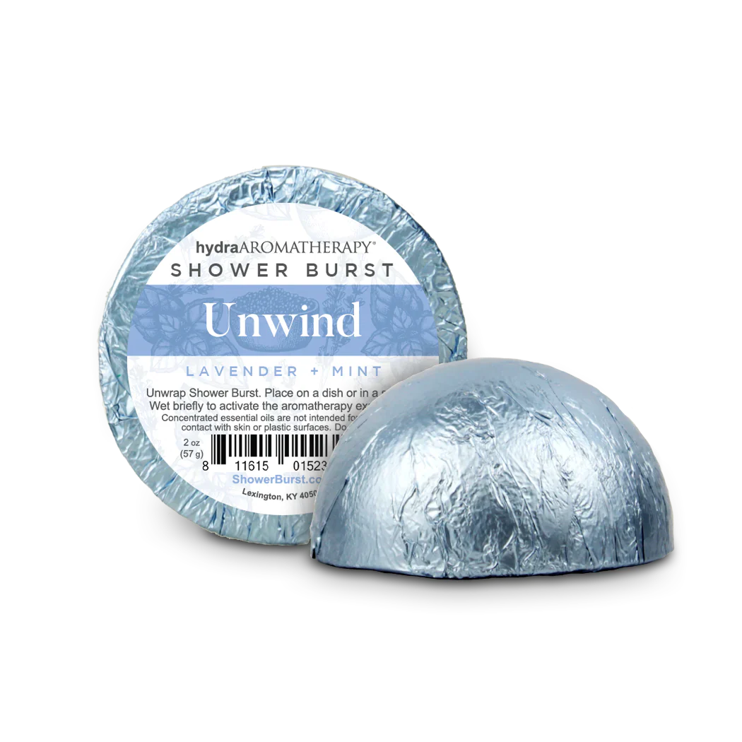 lavender and mint aromatherapy shower burst
